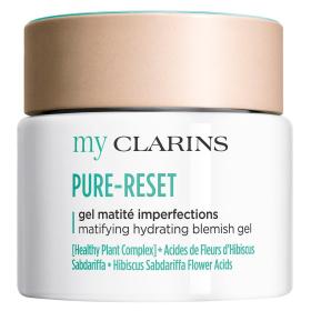 my CLARINS PURE-RESET matifying hydrating blemish gel 